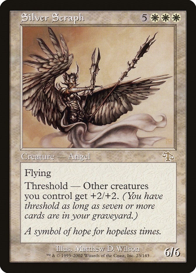 Image for Silver Seraph (Judgment) (23) - Magic: The Gathering