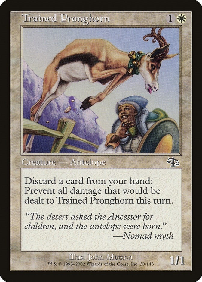 Image for Trained Pronghorn (Judgment) (30) - Magic: The Gathering