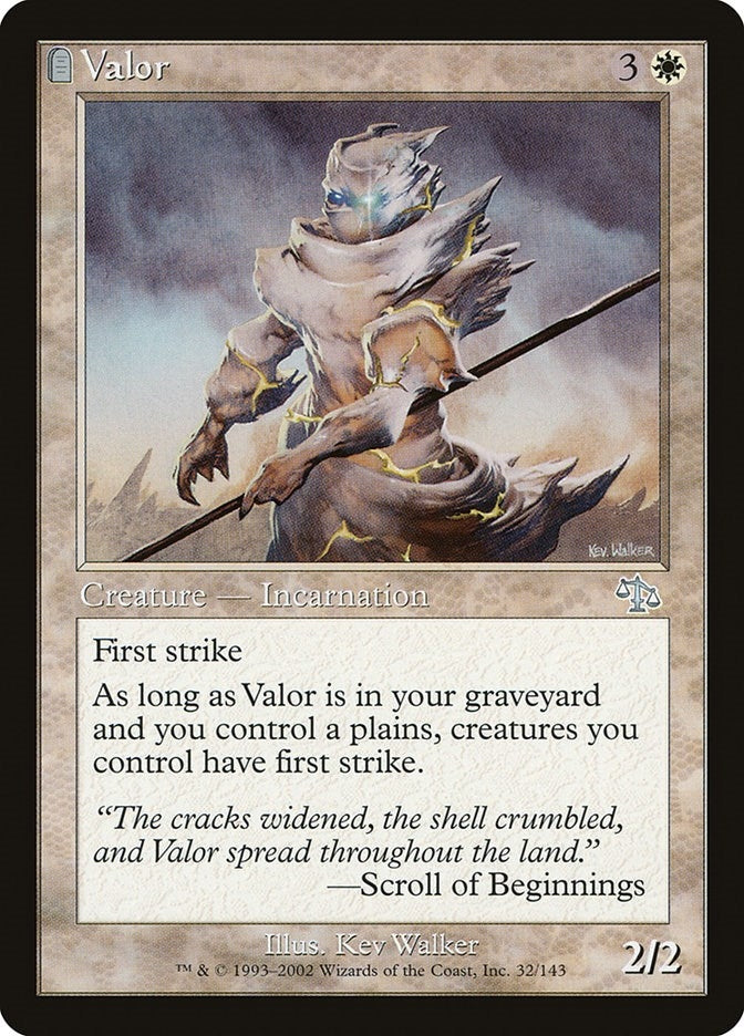 Image for Valor (Judgment) (32) - Magic: The Gathering