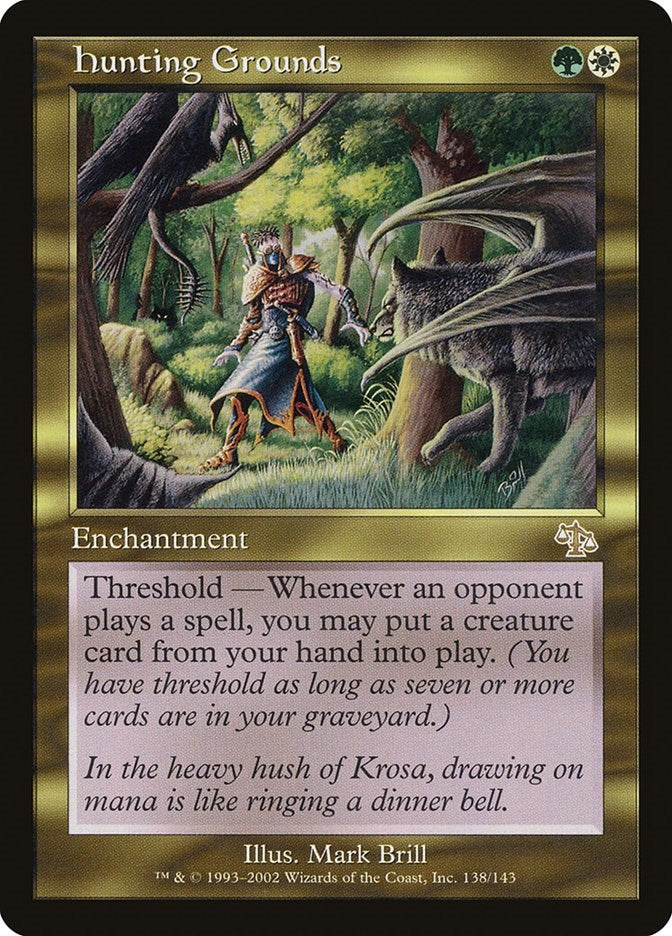 Image for Hunting Grounds (Judgment) (138) - Magic: The Gathering
