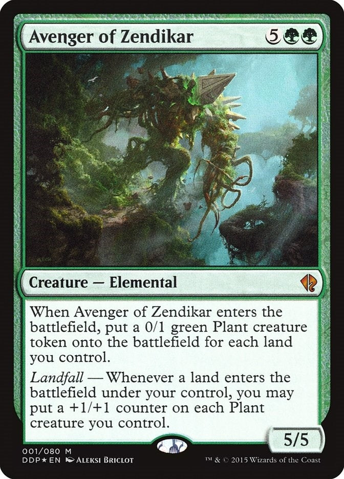 Image for Avenger of Zendikar (Duel Decks: Zendikar vs. Eldrazi) (1) - Magic: The Gathering