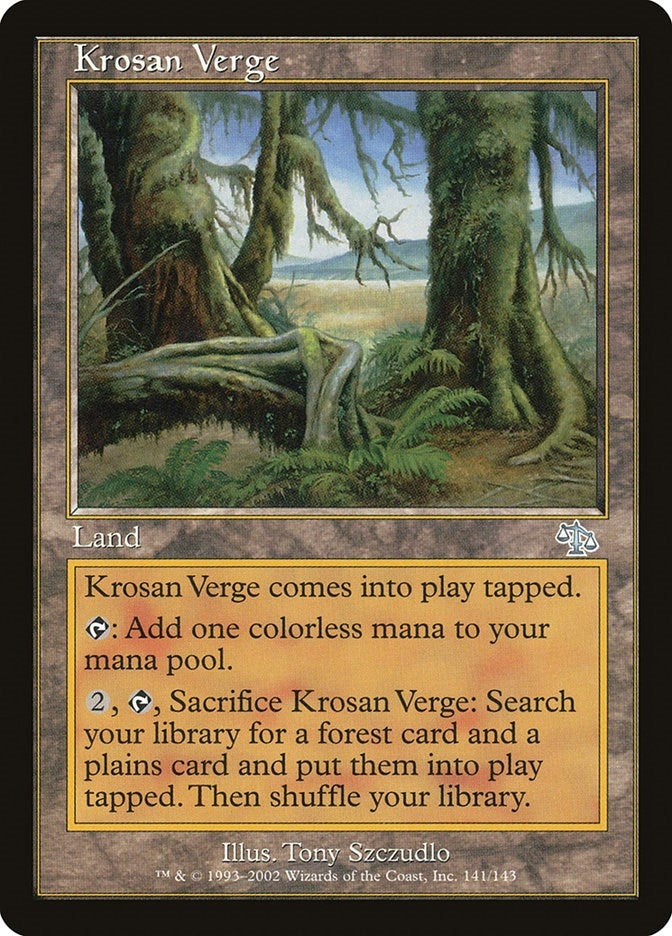 Image for Krosan Verge (Judgment) (141) - Magic: The Gathering