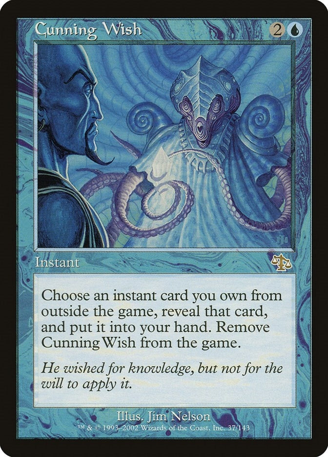 Image for Cunning Wish (Judgment) (37) - Magic: The Gathering