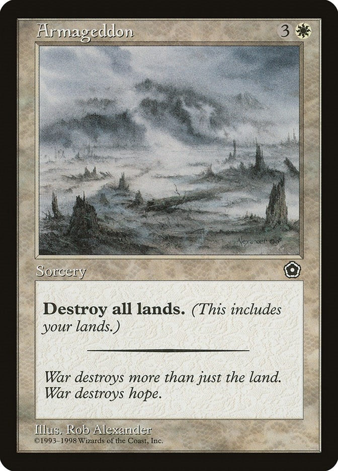 Image for Armageddon (Portal Second Age) - Magic: The Gathering