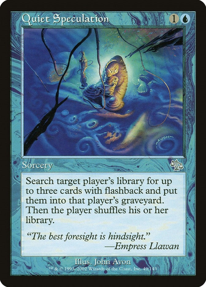 Image for Quiet Speculation (Judgment) (49) - Magic: The Gathering
