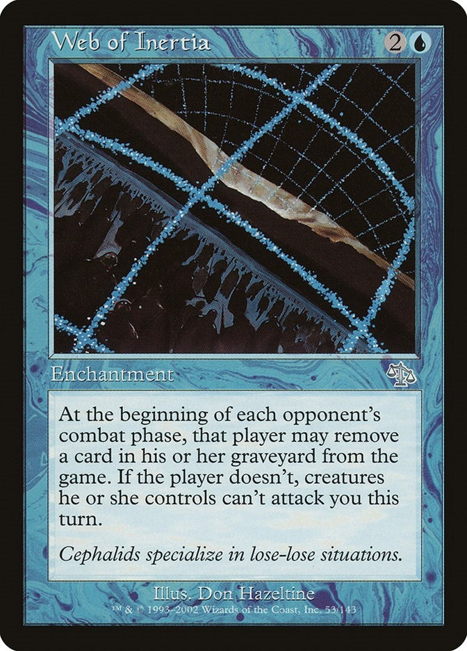 Image for Web of Inertia (Judgment) (53) - Magic: The Gathering