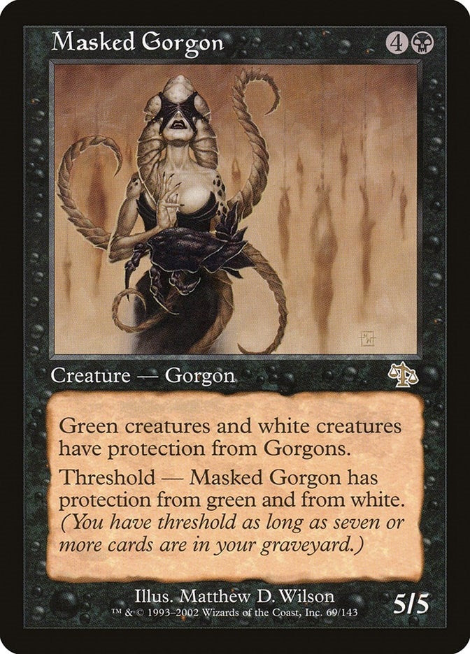 Image for Masked Gorgon (Judgment) (69) - Magic: The Gathering
