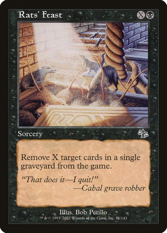 Image for Rats' Feast (Judgment) (71) - Magic: The Gathering
