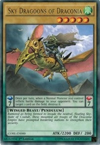 Image for Sky Dragoons of Draconia (Clash of Rebellions) (CORE-EN000) - YuGiOh