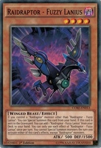Image for Raidraptor - Fuzzy Lanius (Clash of Rebellions) (CORE-EN013) - YuGiOh