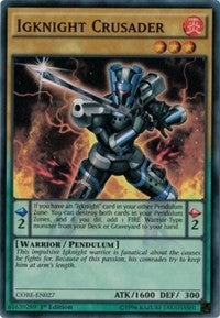 Image for Igknight Crusader (Clash of Rebellions) (CORE-EN027) - YuGiOh
