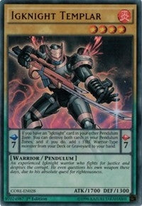 Image for Igknight Templar (Clash of Rebellions) (CORE-EN028) - YuGiOh