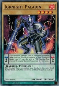 Image for Igknight Paladin (Clash of Rebellions) (CORE-EN029) - YuGiOh