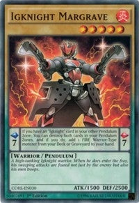 Image for Igknight Margrave (Clash of Rebellions) (CORE-EN030) - YuGiOh