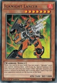 Image for Igknight Lancer (Clash of Rebellions) (CORE-EN032) - YuGiOh