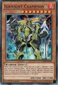 Image for Igknight Champion (Clash of Rebellions) (CORE-EN033) - YuGiOh
