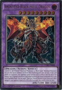 Image for Archfiend Black Skull Dragon (UTR) (Clash of Rebellions) (CORE-EN048) - YuGiOh