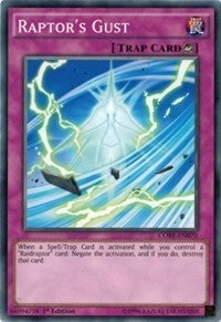 Image for Raptor's Gust (Clash of Rebellions) (CORE-EN070) - YuGiOh