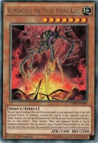 Image for Kumongous, the Sticky String Kaiju (Clash of Rebellions) (CORE-EN088) - YuGiOh