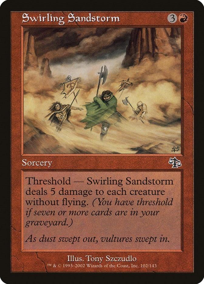 Image for Swirling Sandstorm (Judgment) (102) - Magic: The Gathering