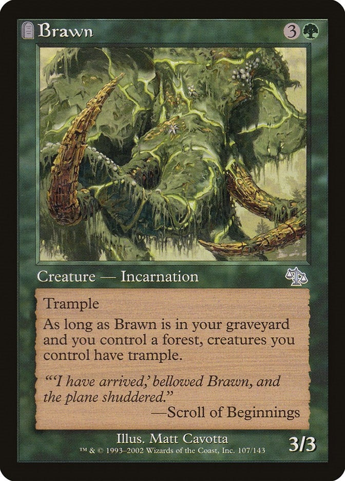 Image for Brawn (Judgment) (107) - Magic: The Gathering