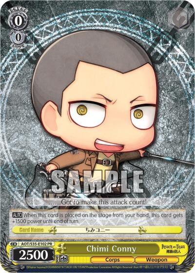 Image for Chimi Conny (Attack on Titan) (AOT/S35-E102 PR) - Weiss Schwarz