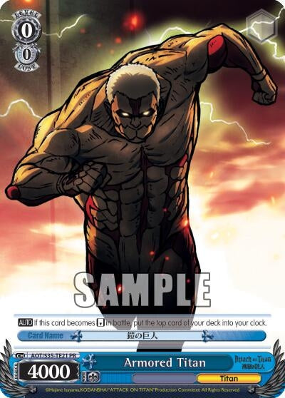 Image for Armored Titan (Attack on Titan) (AOT/S35-TE21 TD) - Weiss Schwarz
