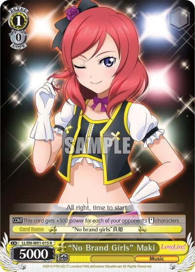 Image for "No Brand Girls" Maki (Love Live! DX) (LL/EN-W01-015 R) - Weiss Schwarz