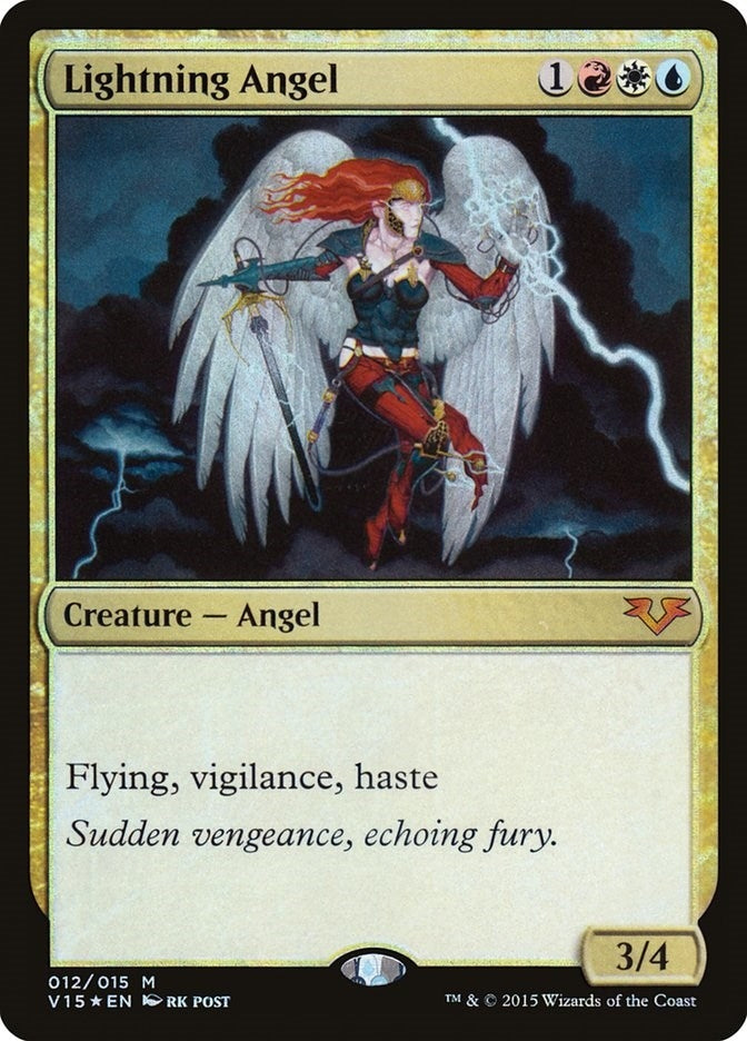 Image for Lightning Angel (From the Vault: Angels) (12) - Magic: The Gathering