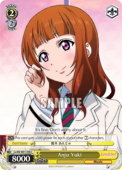 Image for Anju Yuki (Love Live! DX) (LL/EN-W01-046 C) - Weiss Schwarz