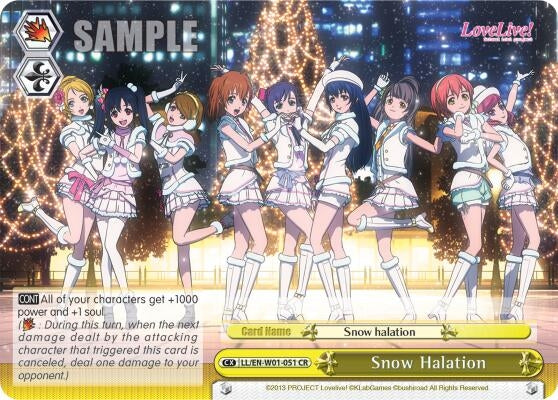 Image for Snow Halation (Love Live! DX) (LL/EN-W01-051 CR) - Weiss Schwarz