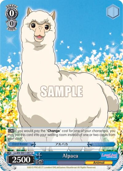 Image for Alpaca (Love Live! DX) (LL/EN-W01-097 U) - Weiss Schwarz