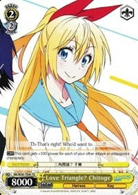 Image for Love Triangle? Chitoge (NISEKOI -False Love-) (NK/W30-TE06 TD) - Weiss Schwarz