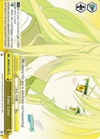 Image for Fake Love (TD) (NISEKOI -False Love-) (NK/W30-TE09 TD) - Weiss Schwarz