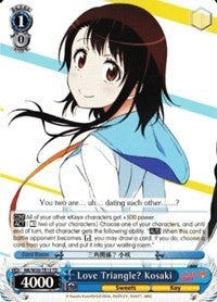 Image for Love Triangle? Kosaki (NISEKOI -False Love-) (NK/W30-TE13 TD) - Weiss Schwarz