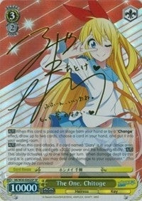 Image for The One, Chitoge (SP) (NISEKOI -False Love-) (NK/W30-E002SP SP) - Weiss Schwarz