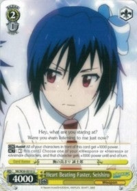 Image for Heart Beating Faster, Seishiro (NISEKOI -False Love-) (NK/W30-E010 U) - Weiss Schwarz
