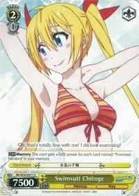 Image for Swimsuit Chitoge (NISEKOI -False Love-) (NK/W30-E011 U) - Weiss Schwarz