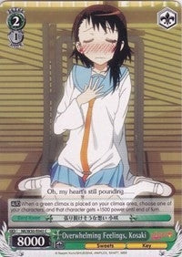 Image for Overwhelming Feelings, Kosaki (NISEKOI -False Love-) (NK/W30-E045 C) - Weiss Schwarz