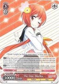 Image for The One, Marika (NISEKOI -False Love-) (NK/W30-E052 RR) - Weiss Schwarz