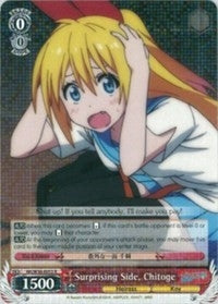 Image for Surprising Side, Chitoge (NISEKOI -False Love-) (NK/W30-E053 R) - Weiss Schwarz