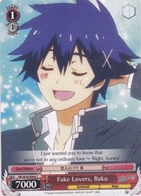 Image for Fake Lovers, Raku (NISEKOI -False Love-) (NK/W30-E066 C) - Weiss Schwarz