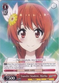 Image for Transfer Student, Marika (NISEKOI -False Love-) (NK/W30-E067 C) - Weiss Schwarz