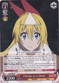 Image for Chitoge as a Ghost (NISEKOI -False Love-) (NK/W30-E068 C) - Weiss Schwarz