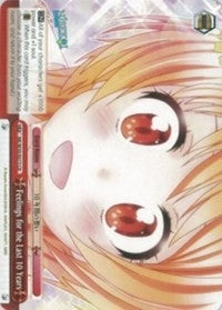 Image for Feelings for the Last 10 Years (NISEKOI -False Love-) (NK/W30-E073 CR) - Weiss Schwarz