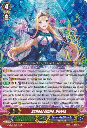 Image for School Etoile, Olyvia (G-CB01: Academy of Divas) (G-CB01/001EN) - Cardfight Vanguard