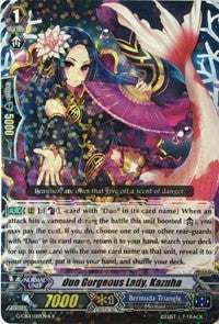 Image for Duo Gorgeous Lady, Kazuha (B) (G-CB01: Academy of Divas) (G-CB01/019EN B) - Cardfight Vanguard