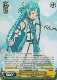 Image for Asuna's Quiet Time (Sword Art Online II) (SAO/SE23-E01 R) - Weiss Schwarz