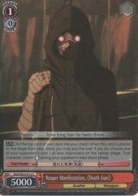 Image for Reaper Manifestation, Death Gun (Parallel Foil) (Sword Art Online II) (SAO/SE23-E12 C) - Weiss Schwarz