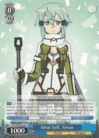Image for Ideal Self, Sinon (Sword Art Online II) (SAO/SE23-E18 R) - Weiss Schwarz